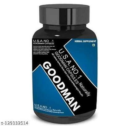 Goodman Male Enhancement 60 capsules for men power image 1