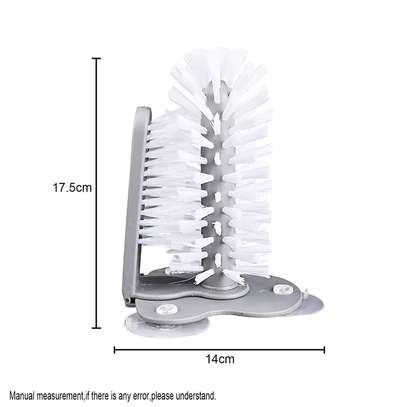 Deep glass cleaning brush 2 in 1 image 2