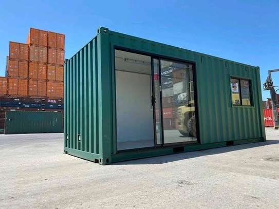20-foot container built office image 10