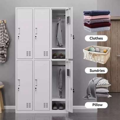 6-Door Metal Locker – Staff Storage Cabinet image 5