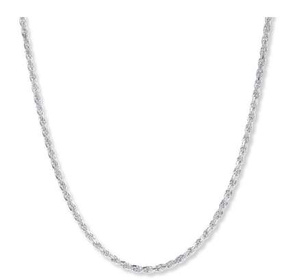Silver Necklace Solid 925 Italian Collection, RC image 1
