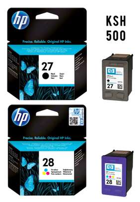 27-28 inkjet cartridge coloured and black image 1