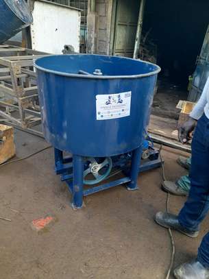 CONCRETE PAN MIXER MACHINE image 2