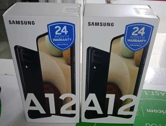 Samsung Galaxy A12 128gb+4gb Ram 48MP Camera, 5000mAh Battery with 2 Years warranty image 1