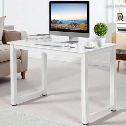 White Standard Computer Desk image 7