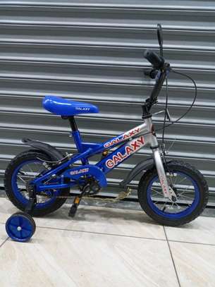 Galaxyy Kids Bike Size 12(2-4yrs) Blue1 image 2