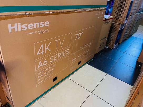 HISENSE 70 INCHES SMART UHD FRAMELESS TV image 2