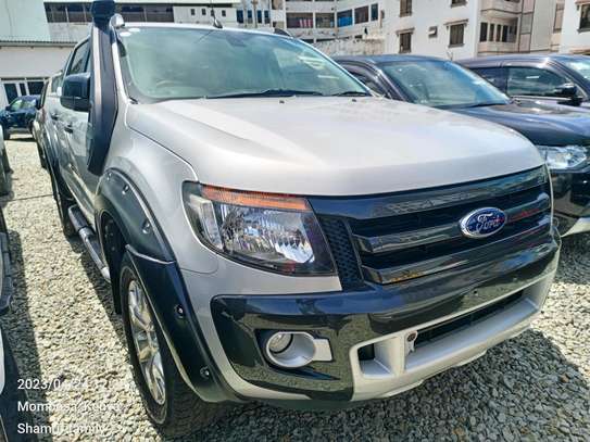 Ford ranger Wildtrack silver 2015 image 1