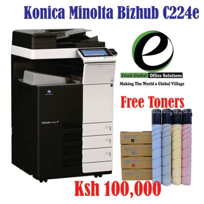 Konica Minolta Bizhub C220 C280, C360, C224, C284, C364, C554Photocopier plus 1 Set Free Toner image 2