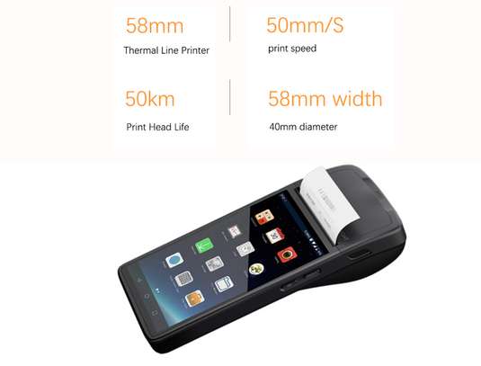 Modern and compact design Android POS. image 1