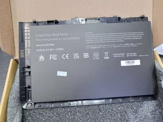 Hp Battery For EliteBook Folio 9470 9470m 9480 BT04XL BTO4XL image 1