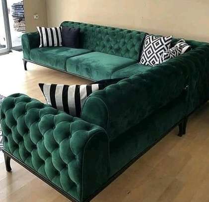 5 seater sectional trendy sofa image 1