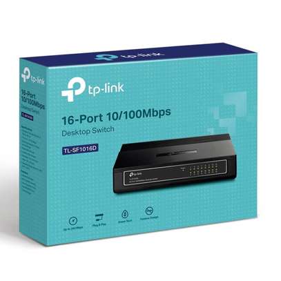 TP-LINK TL-SF1016D 16-Port 10/100Mbps Desktop Switch image 1