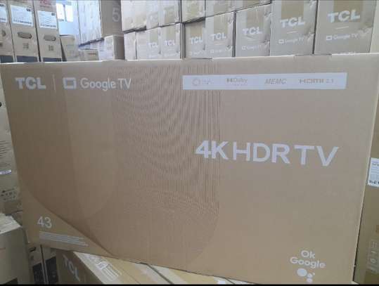 TCL 43" Smart Tv Android 4k UHD Google Tv. image 1