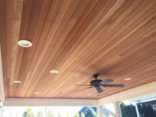 TNG Mahogany ceiling boards 4*1" & 6*1" (sold  per foot) image 2