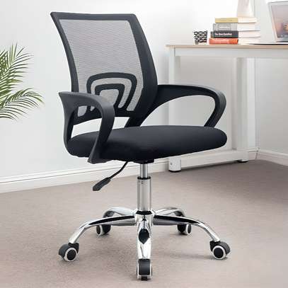 Low Back Mesh Secretarial Chair image 8