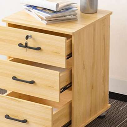 Office Cabinet: Mobile Three Drawers Office Cabinet image 3