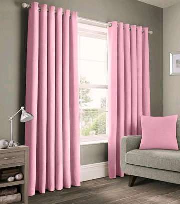 Curtains 3pcs Pink. image 1
