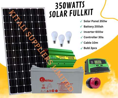 solar fullkit 350watts image 1