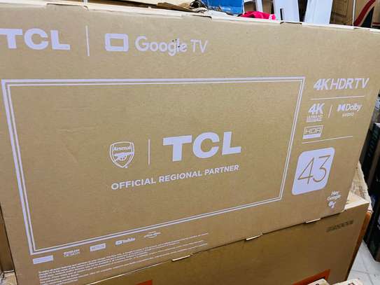 TCL 43 INCHES SMART GOOGLE UHD TV image 1