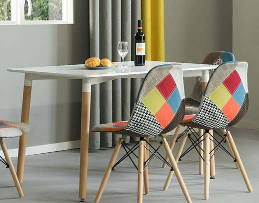 Office Chair: Armless Multi-Coloured Eames Chair image 3