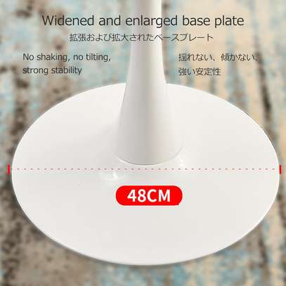 Office tables: 4-seater modern round leisure table image 2