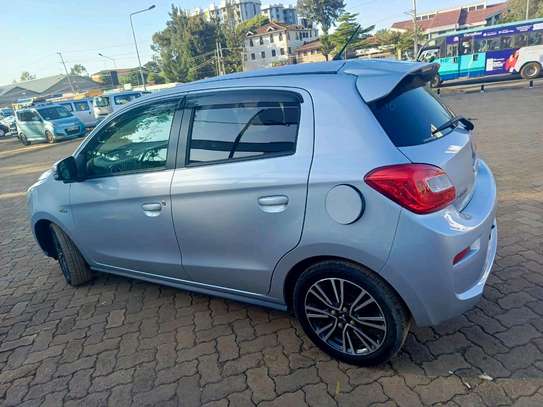 Mitsubishi mirage 2017 model fully loaded Silver Color image 5