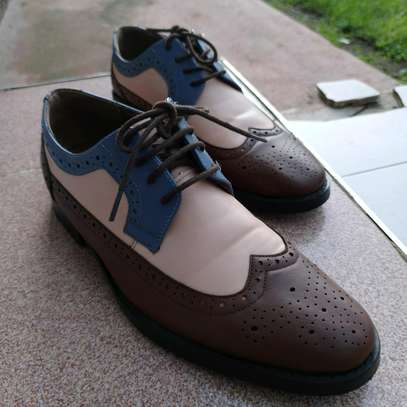 Mens Brogue/Oxford Fashion Lace-up Work Shoes. image 1