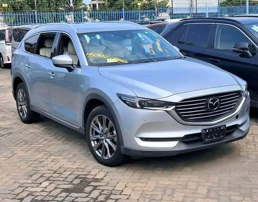 Mazda CX-8 Spacious SUV Silver Alloy Wheels image 1