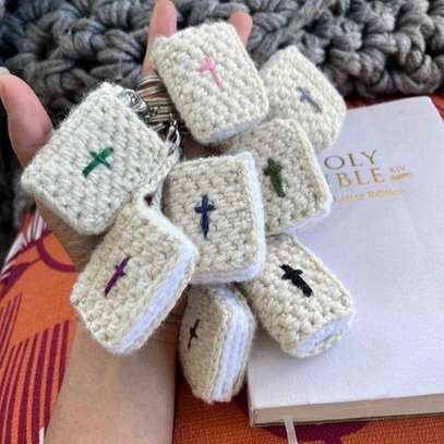 Mini Bible Keychains image 2