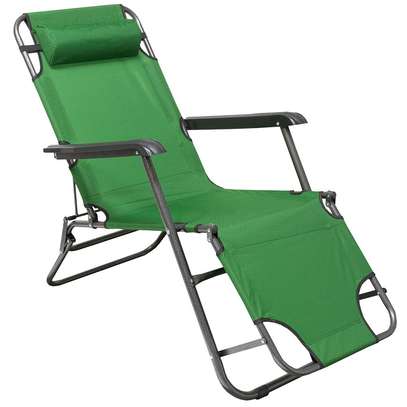 JD Foldable  2 in 1 Deck Chairs cum Bed image 3