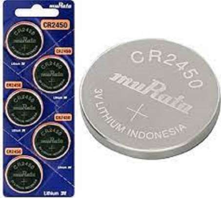 Murata CR2450 3V Lithium Coin Battery  (5 Batteries) image 2