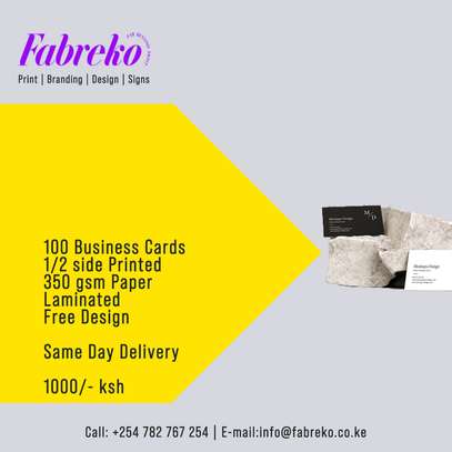Business cards printing image 1