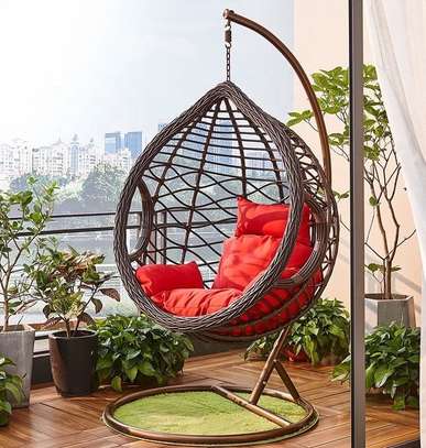 Outdoor Patio Furniture – Modern Garden Swing Chair image 2