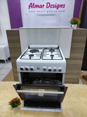 BJS 60x60 3gas 1electric plate with electric oven image 5