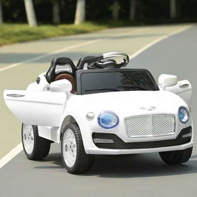 white bentley power wheel