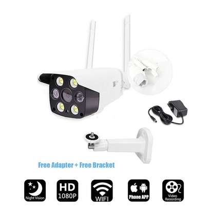 Wireless indoor&Outdoor Bullet CCTV Camera. image 1