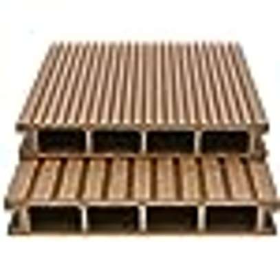 Outdoor WPC Decking Wood Plastic Composite Boards image 3
