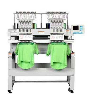 Easy Design Two Head Embroidery Machine image 1