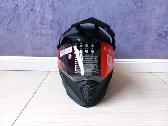 LS2 Pioneer EVO Matte Black Helmet image 3