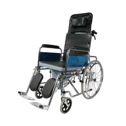 Reclining commode wheelchair kenya image 2