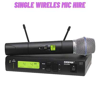 Single wireless microphone image 1
