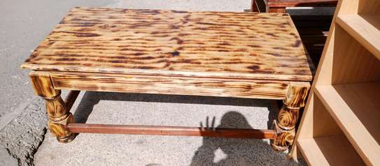Cypress coffee table burnt image 2