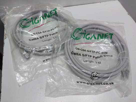3m CAT6A Ethernet Cable - Grey CAT 6A Giganet Ethernet image 3
