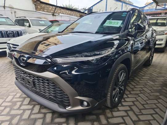 Toyota Corolla Cross black 2023 zero mileage image 3