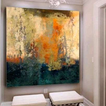 Abstract canvas print (60x60)cm image 1