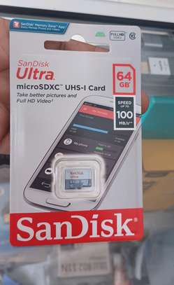 Micro 64gb sandisk ultra /high speed image 1