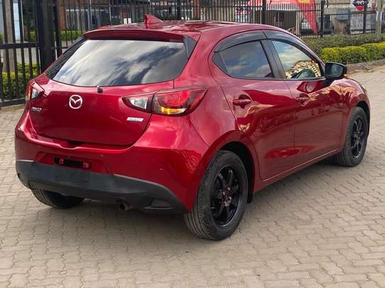 Mazda Axela hybrid Red color fully loaded 2018 model image 5