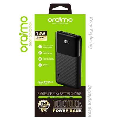 Oraimo Power Bank OPB-P120D Fast PD Powerbank - Black image 2