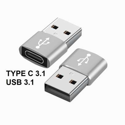 Mini type C to USB Adapter 3.0 USB-C Male OTG Data Connector image 2